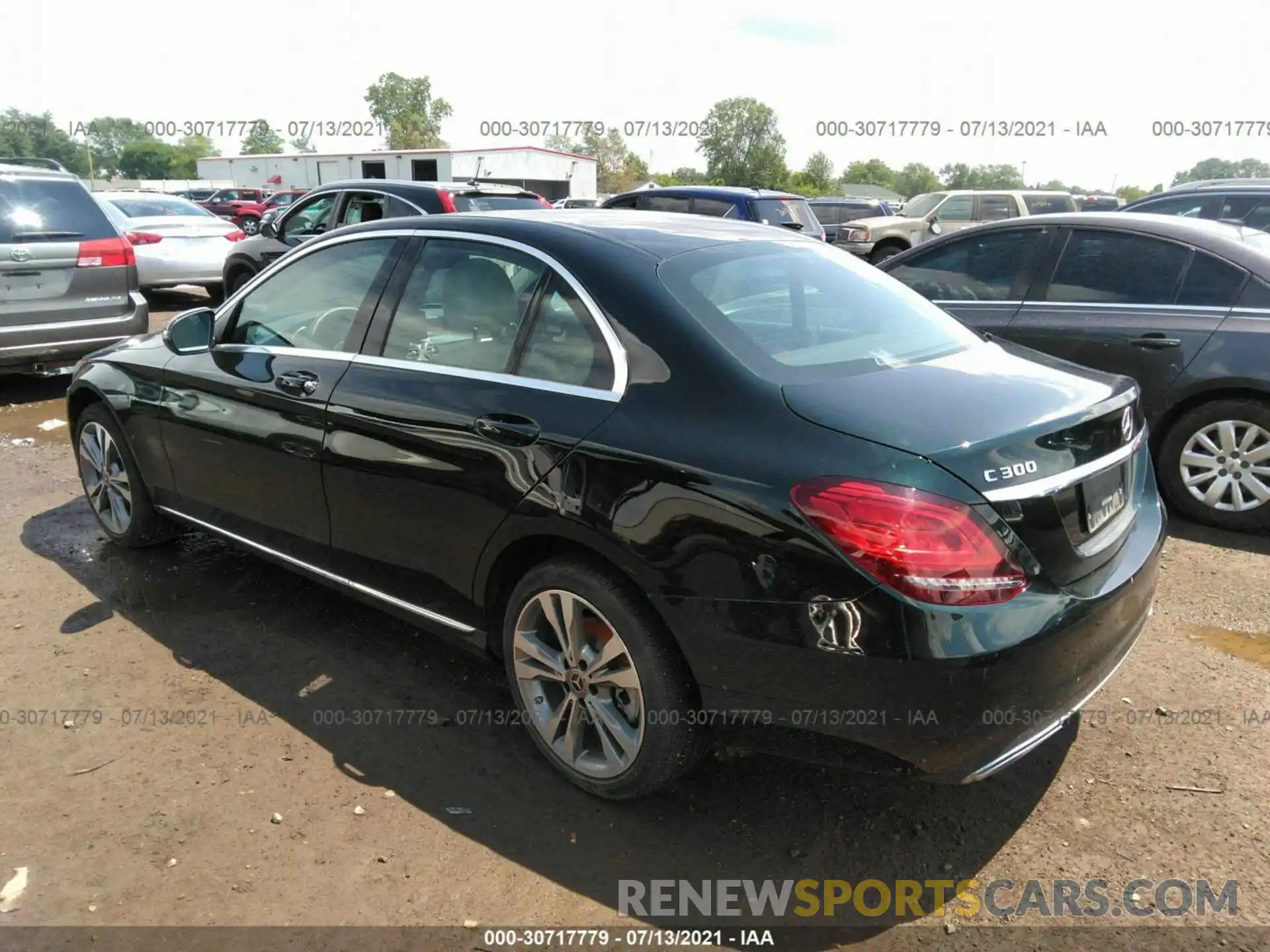 3 Photograph of a damaged car 55SWF8EB3KU306999 MERCEDES-BENZ C-CLASS 2019