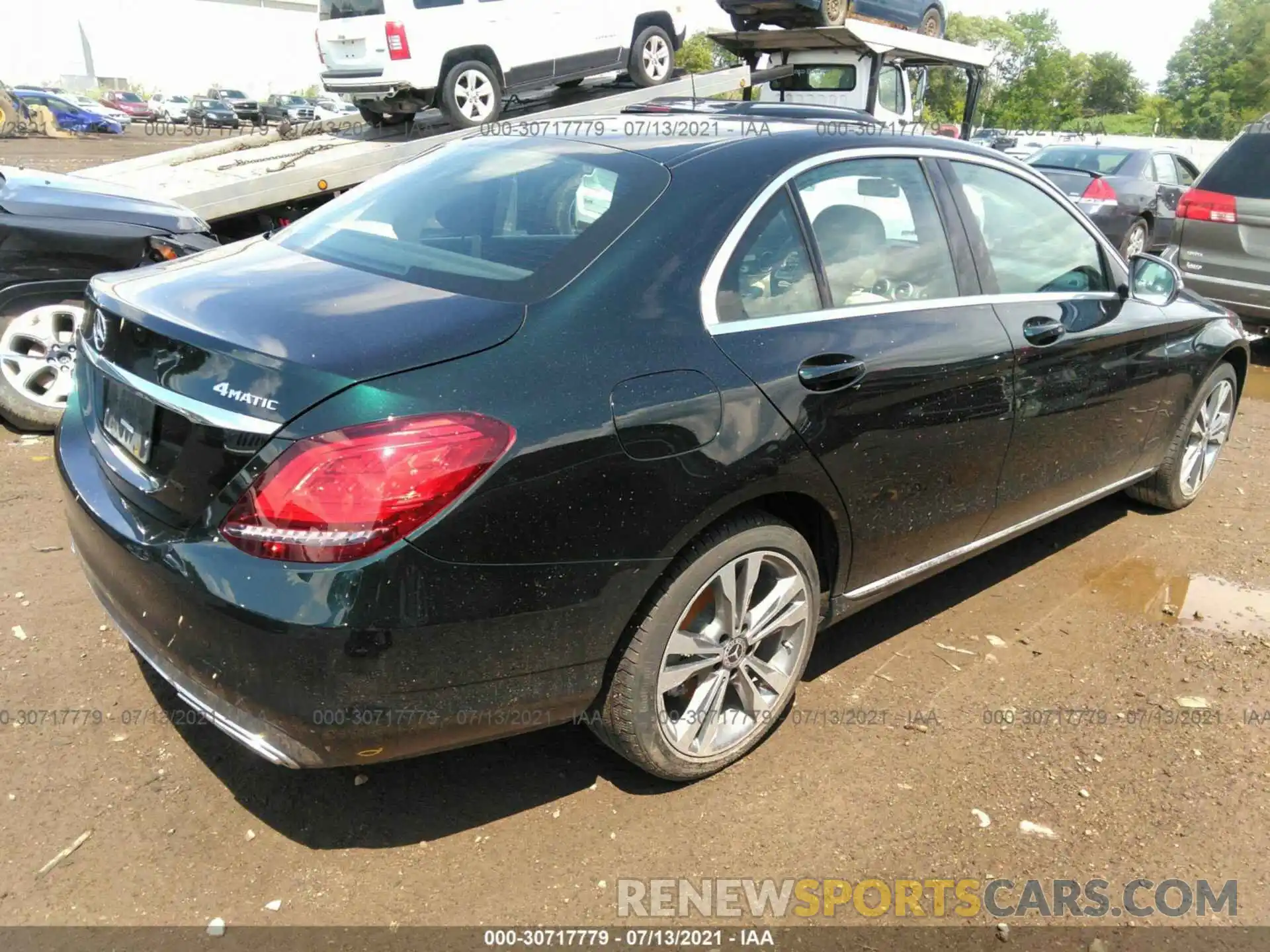 4 Photograph of a damaged car 55SWF8EB3KU306999 MERCEDES-BENZ C-CLASS 2019