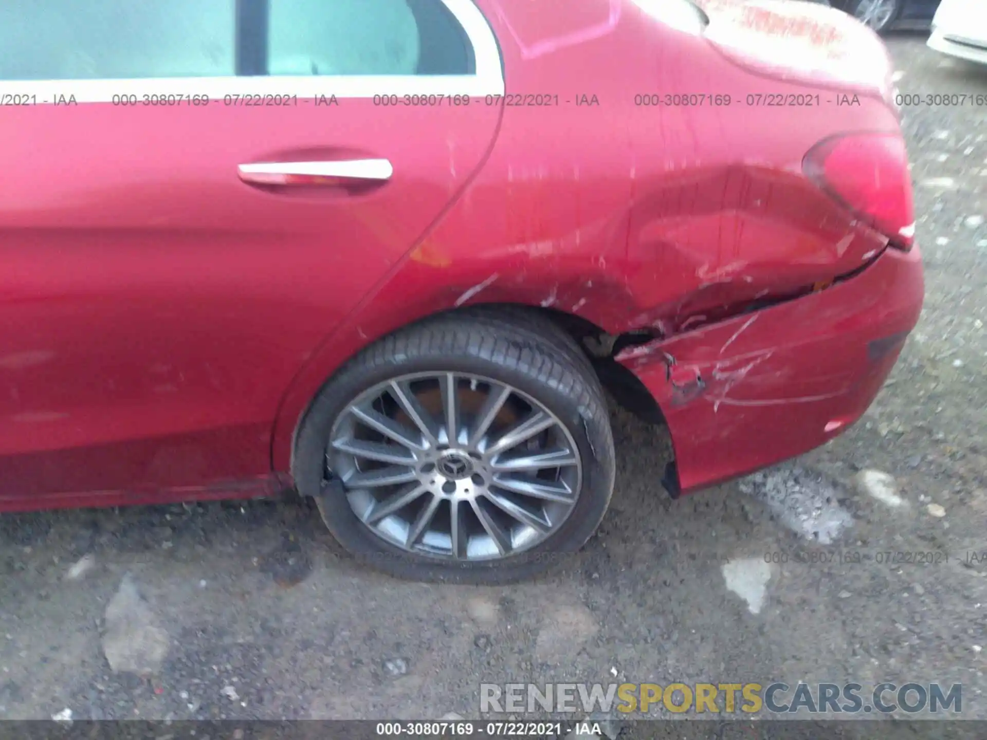 6 Photograph of a damaged car 55SWF8EB3KU308252 MERCEDES-BENZ C-CLASS 2019