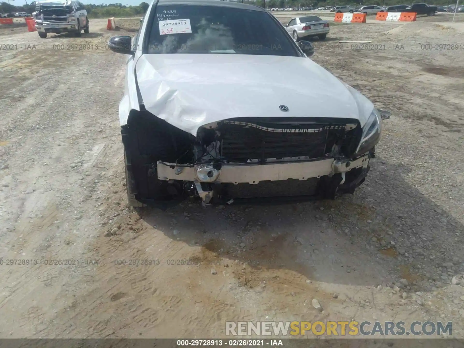 6 Photograph of a damaged car 55SWF8EB3KU309756 MERCEDES-BENZ C-CLASS 2019