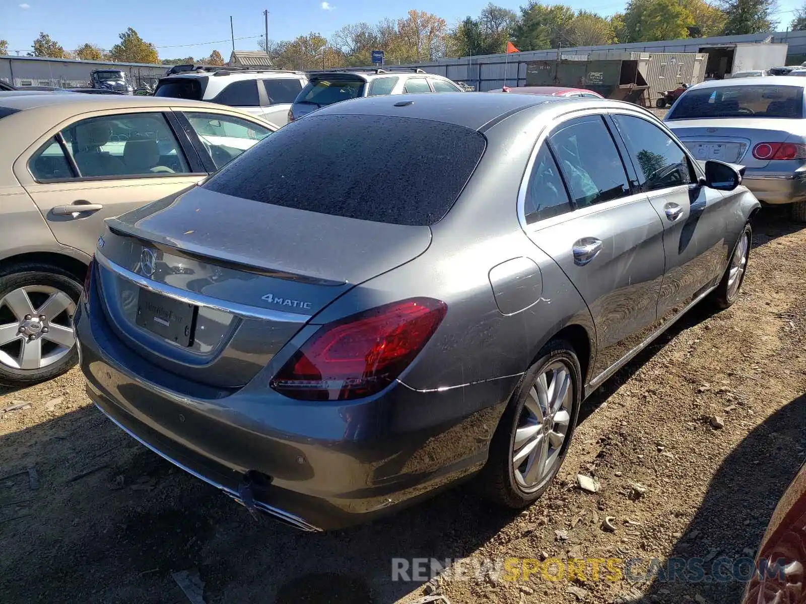 4 Photograph of a damaged car 55SWF8EB3KU313743 MERCEDES-BENZ C-CLASS 2019