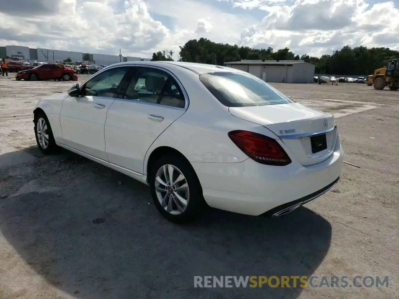 3 Photograph of a damaged car 55SWF8EB3KU319235 MERCEDES-BENZ C-CLASS 2019