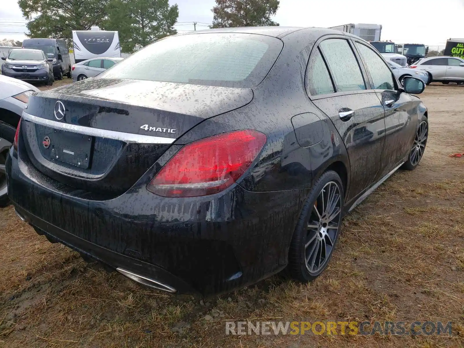 4 Photograph of a damaged car 55SWF8EB3KU320689 MERCEDES-BENZ C-CLASS 2019