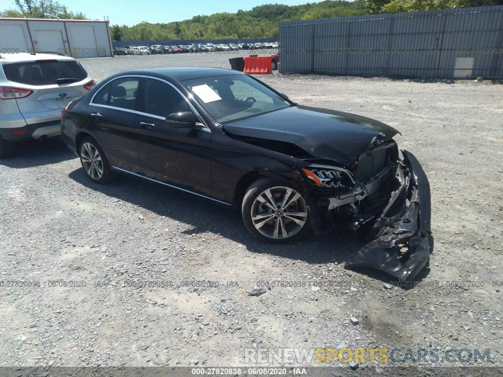 1 Photograph of a damaged car 55SWF8EB4KU285306 MERCEDES-BENZ C-CLASS 2019