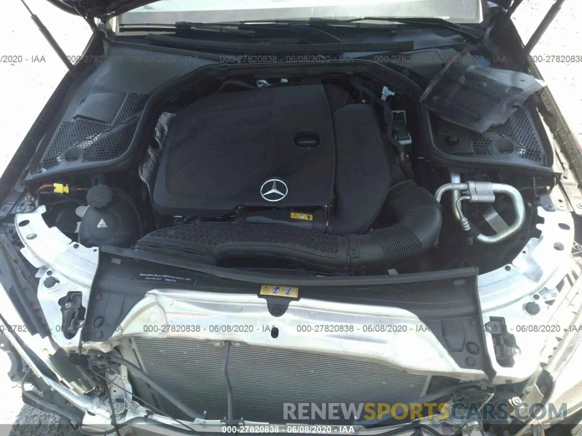 10 Photograph of a damaged car 55SWF8EB4KU285306 MERCEDES-BENZ C-CLASS 2019