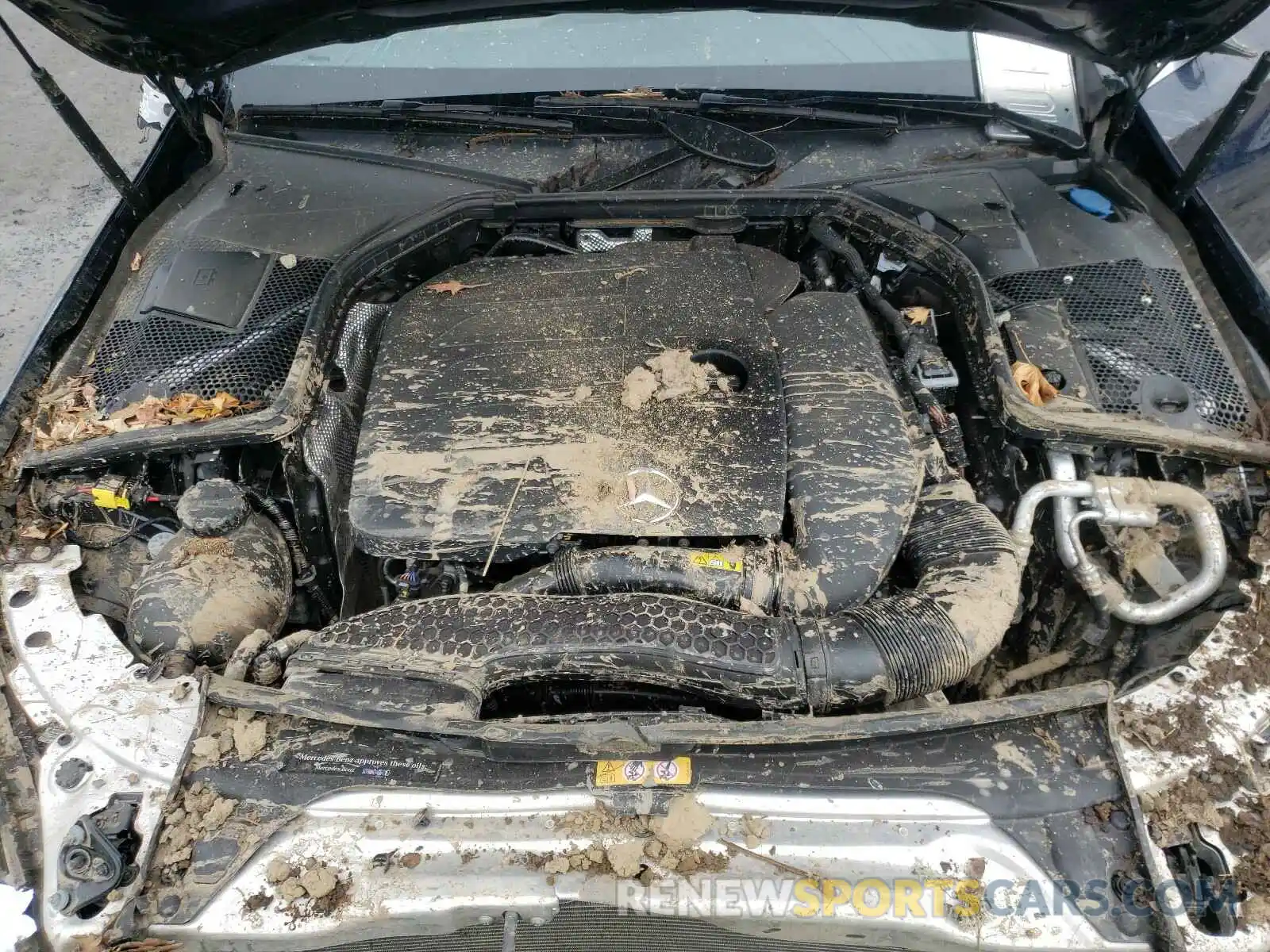 7 Photograph of a damaged car 55SWF8EB4KU296838 MERCEDES-BENZ C CLASS 2019