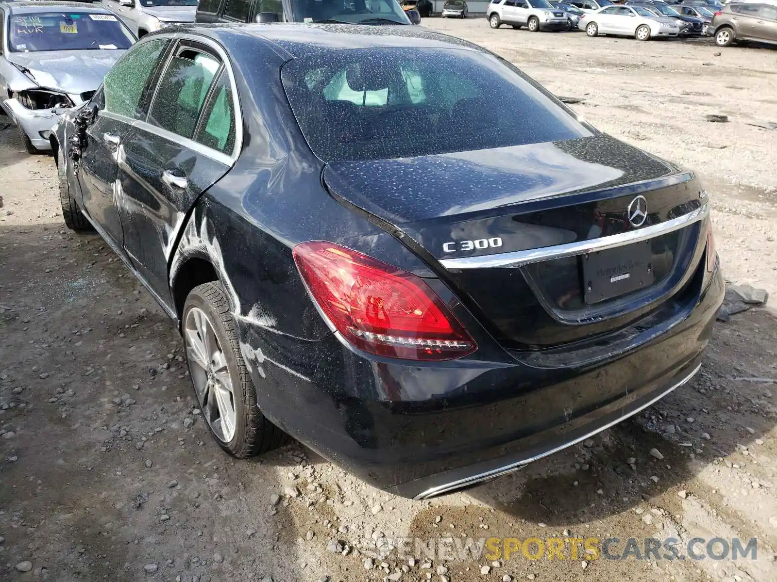 3 Photograph of a damaged car 55SWF8EB4KU305652 MERCEDES-BENZ C-CLASS 2019