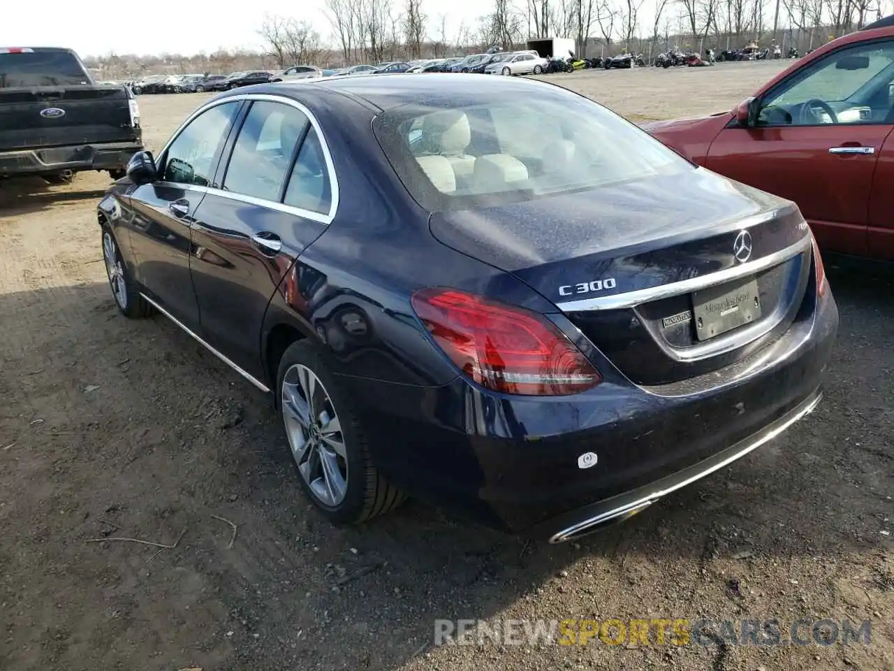 3 Photograph of a damaged car 55SWF8EB4KU305747 MERCEDES-BENZ C-CLASS 2019