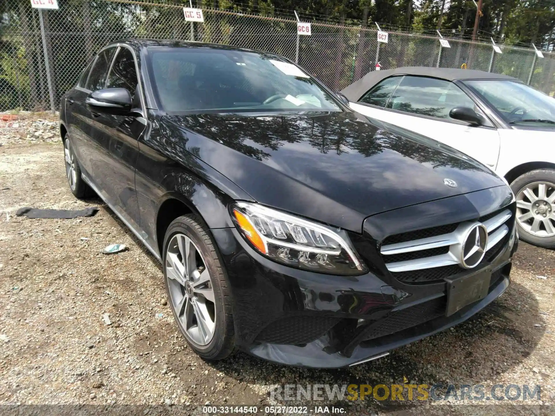 1 Photograph of a damaged car 55SWF8EB4KU310219 MERCEDES-BENZ C-CLASS 2019