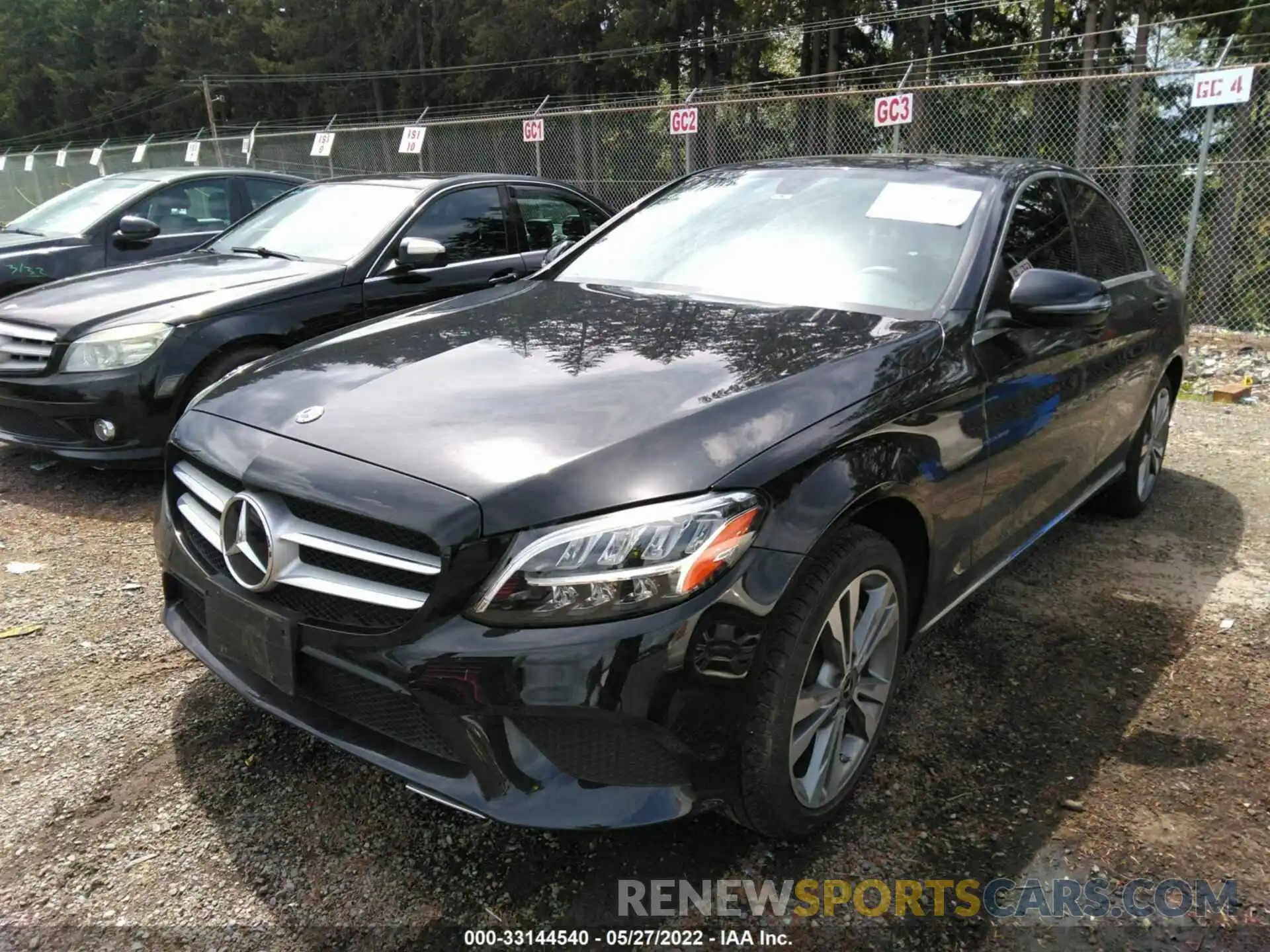 2 Photograph of a damaged car 55SWF8EB4KU310219 MERCEDES-BENZ C-CLASS 2019