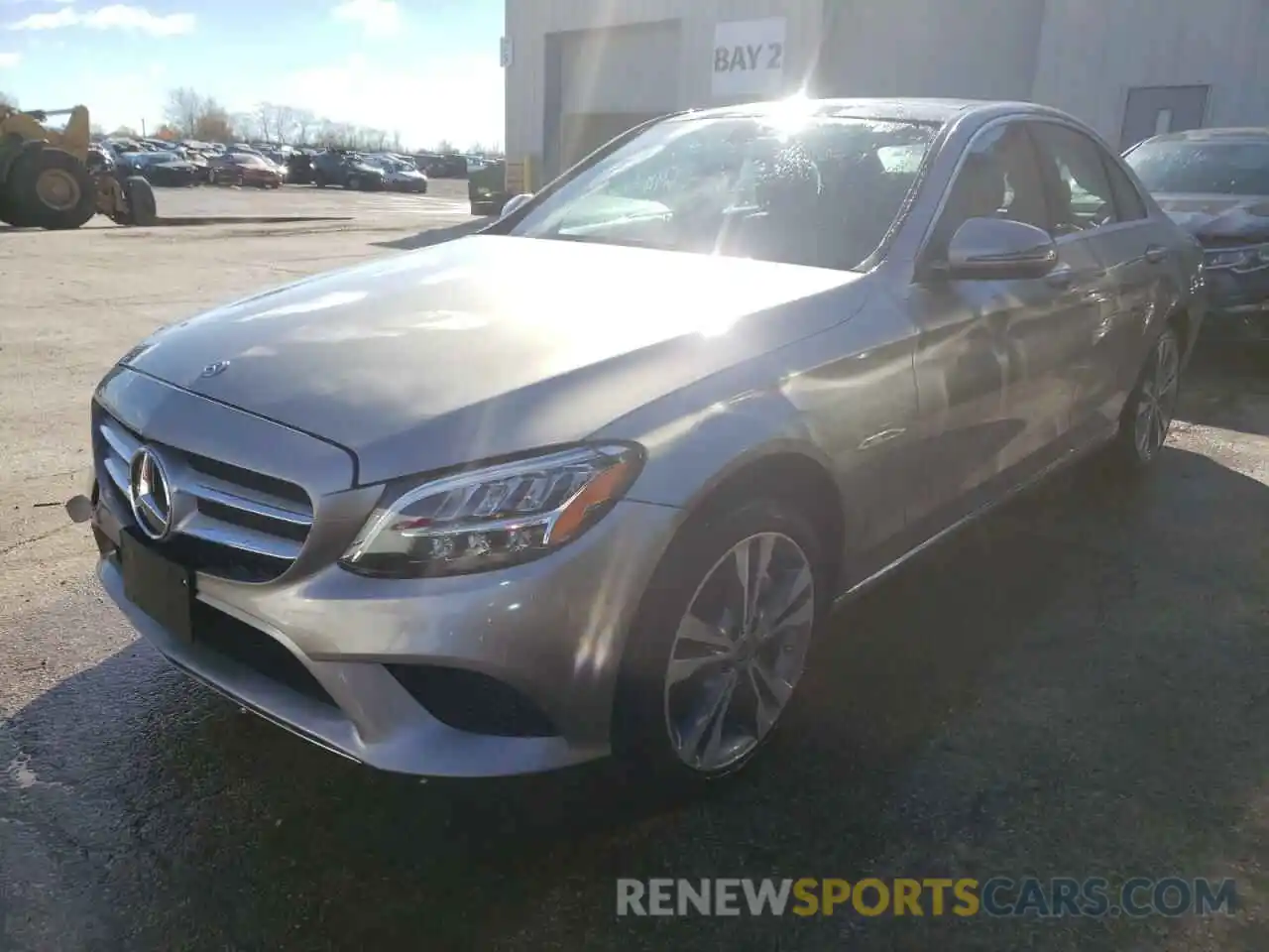 2 Photograph of a damaged car 55SWF8EB4KU310673 MERCEDES-BENZ C-CLASS 2019