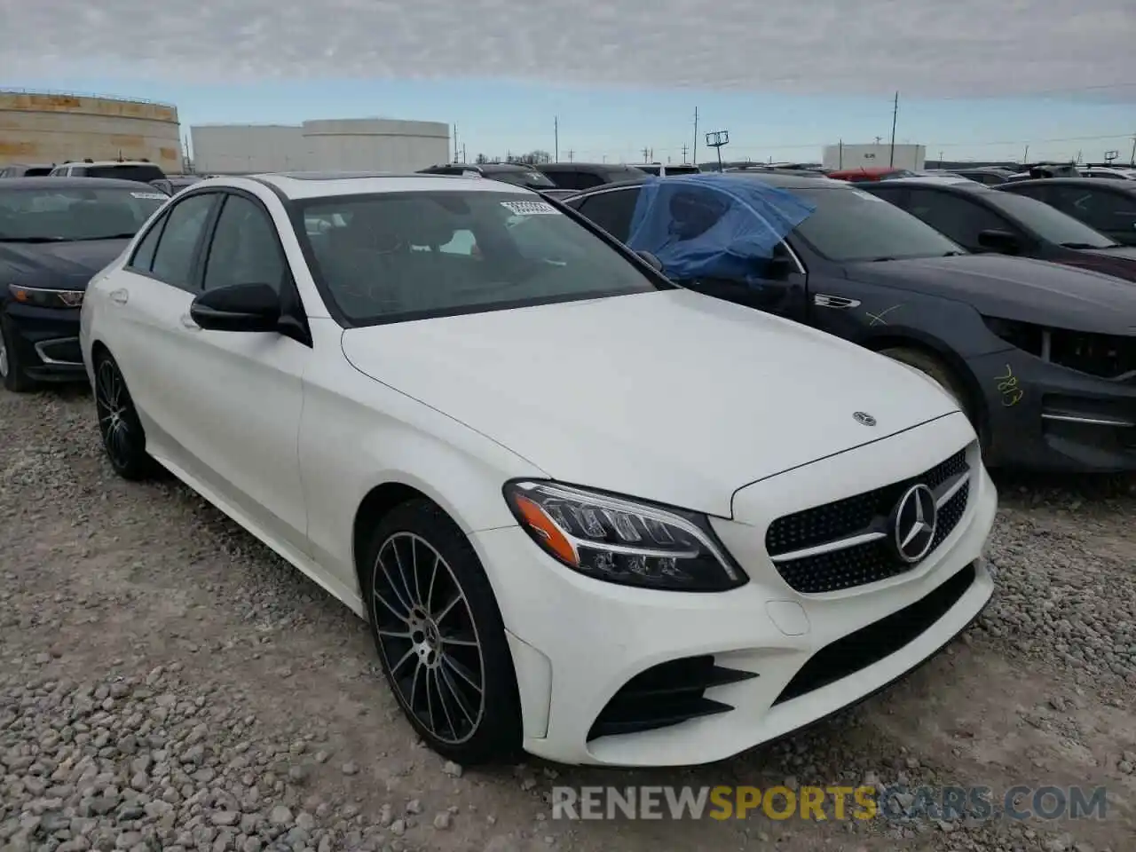 1 Photograph of a damaged car 55SWF8EB4KU310916 MERCEDES-BENZ C-CLASS 2019