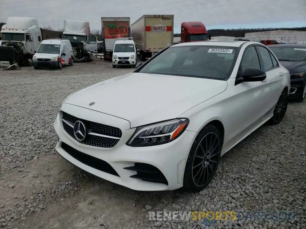 2 Photograph of a damaged car 55SWF8EB4KU310916 MERCEDES-BENZ C-CLASS 2019