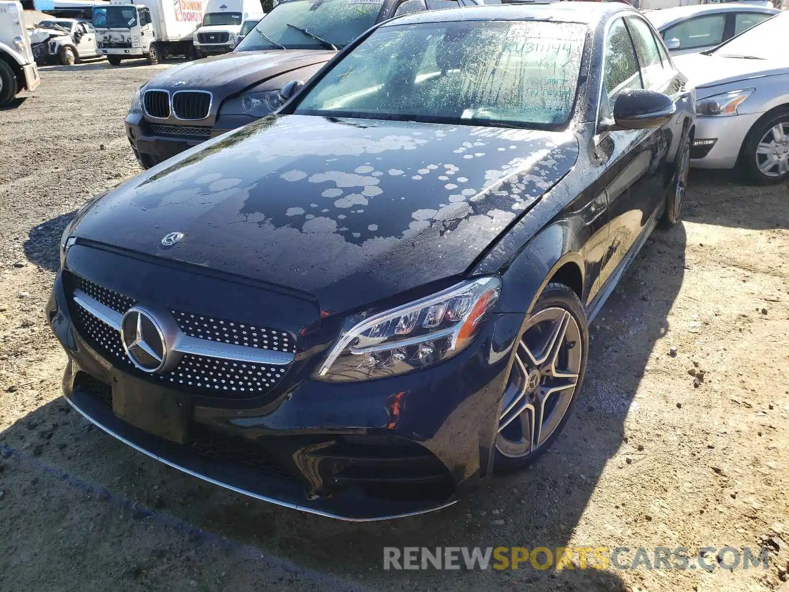 2 Photograph of a damaged car 55SWF8EB4KU311144 MERCEDES-BENZ C-CLASS 2019