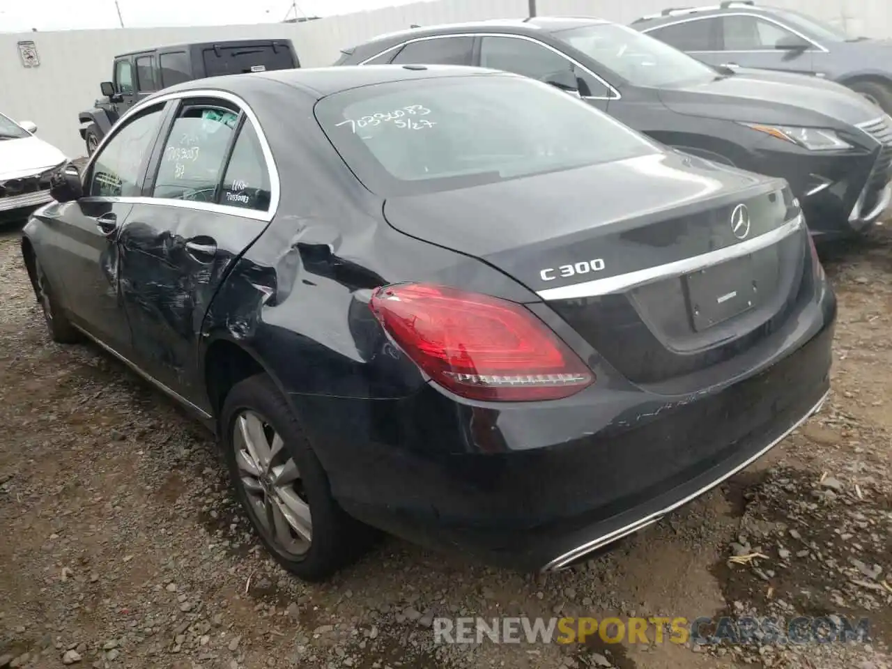 3 Photograph of a damaged car 55SWF8EB4KU312455 MERCEDES-BENZ C-CLASS 2019