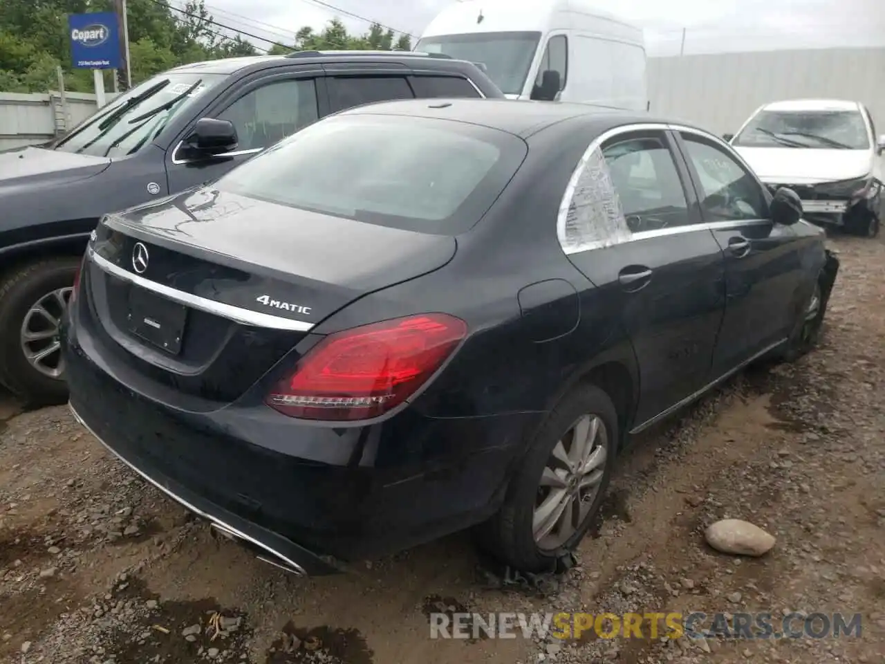 4 Photograph of a damaged car 55SWF8EB4KU312455 MERCEDES-BENZ C-CLASS 2019