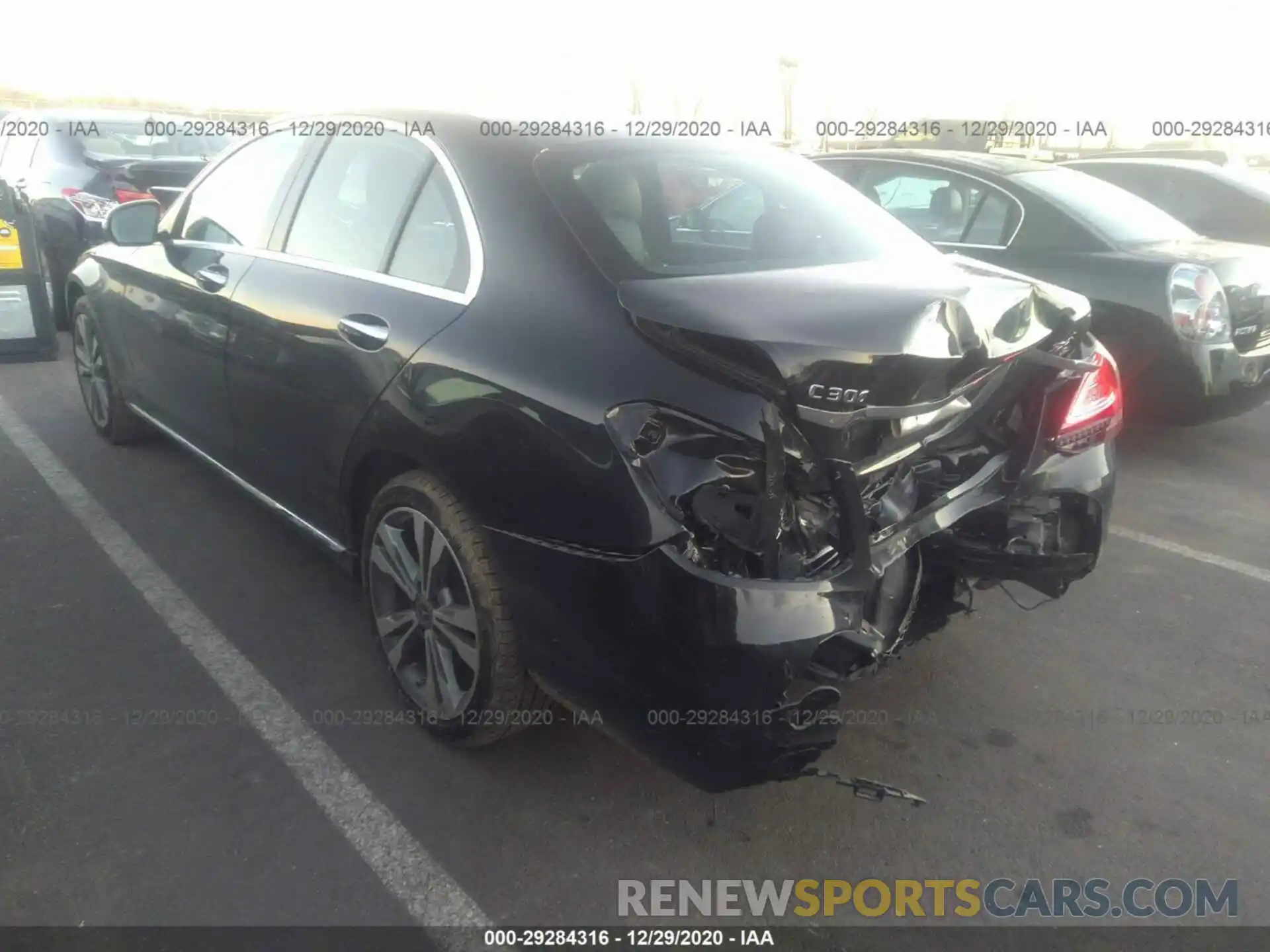 3 Photograph of a damaged car 55SWF8EB4KU314741 MERCEDES-BENZ C-CLASS 2019