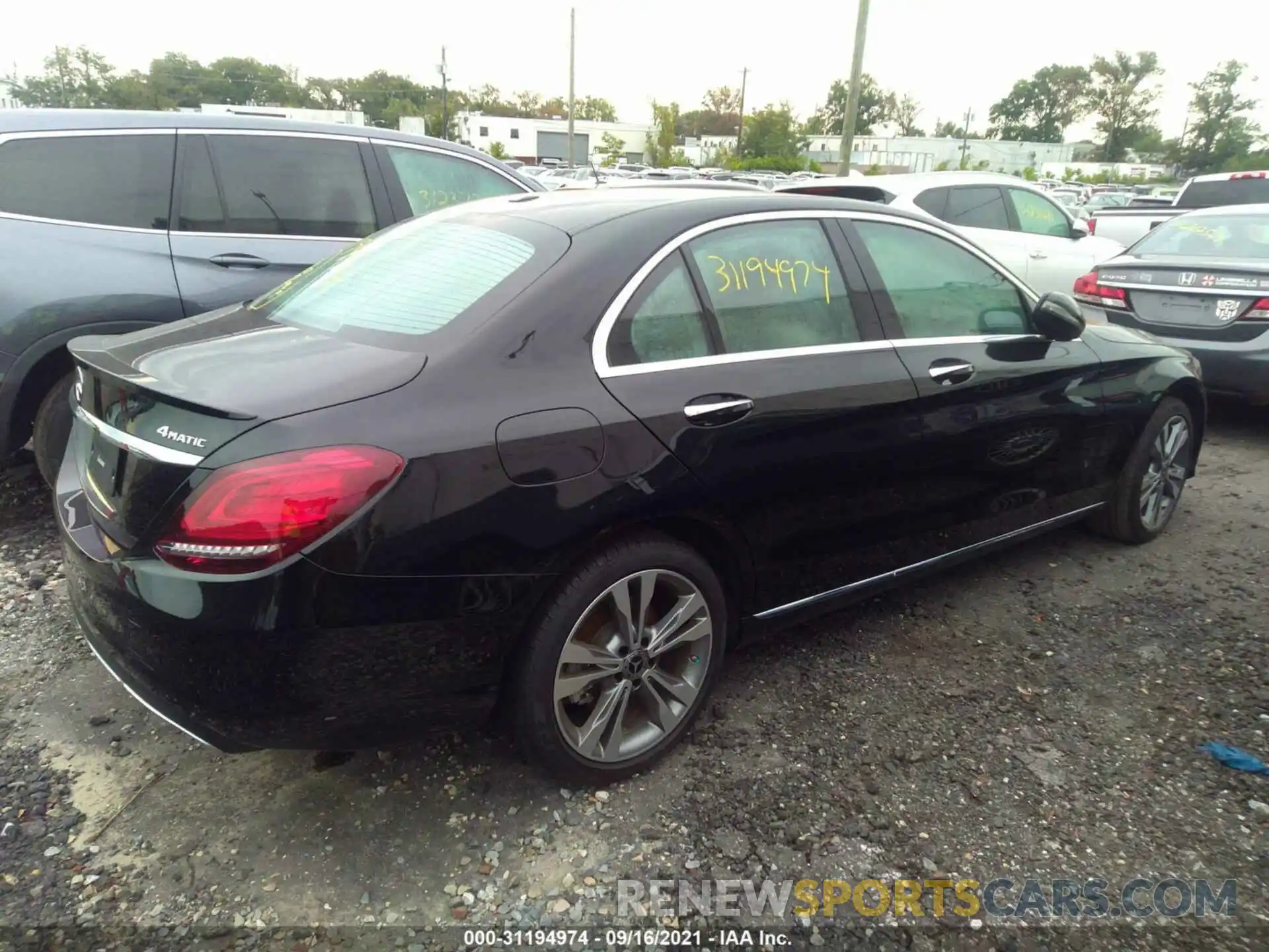 4 Photograph of a damaged car 55SWF8EB4KU318689 MERCEDES-BENZ C-CLASS 2019