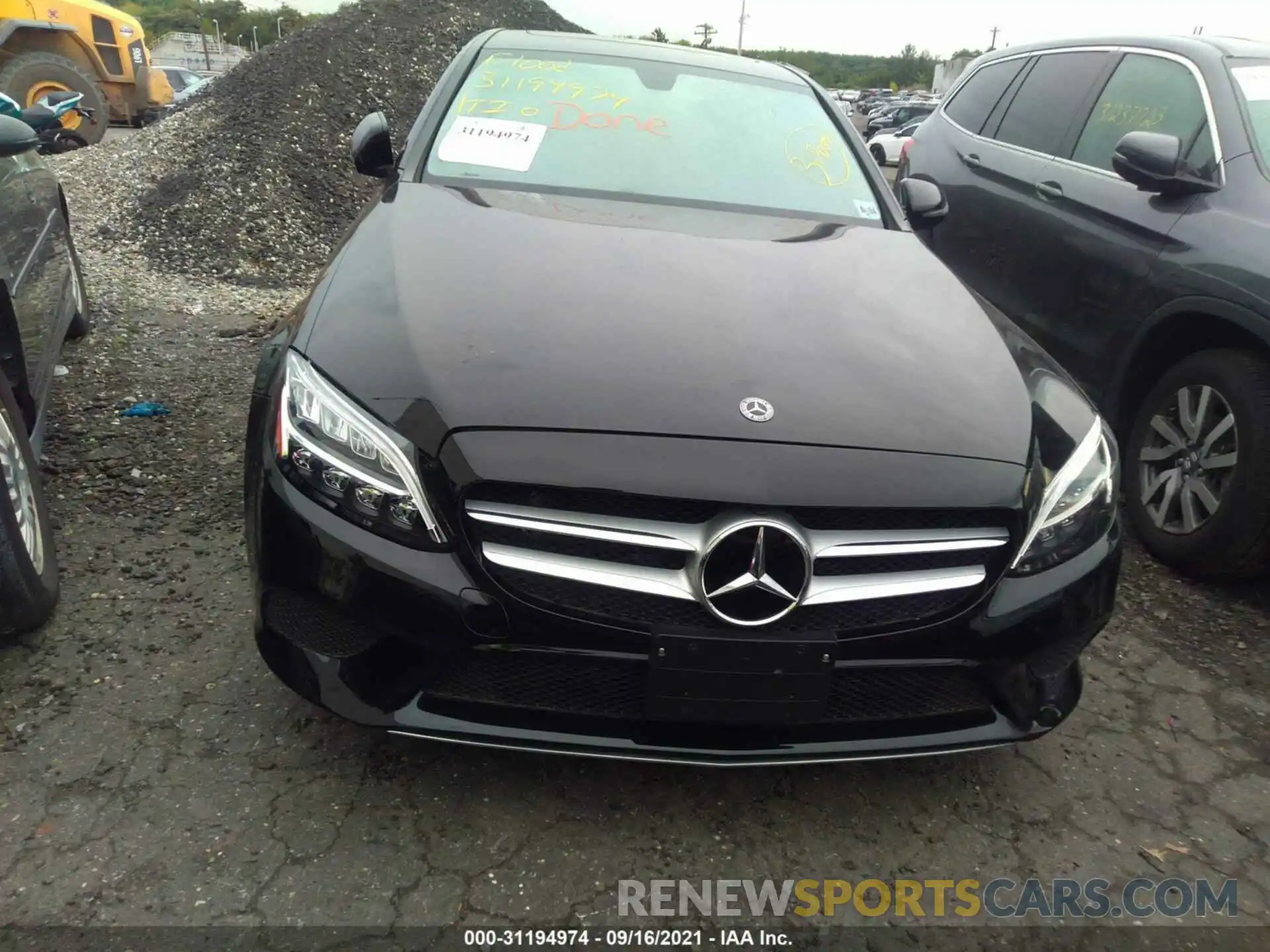 6 Photograph of a damaged car 55SWF8EB4KU318689 MERCEDES-BENZ C-CLASS 2019