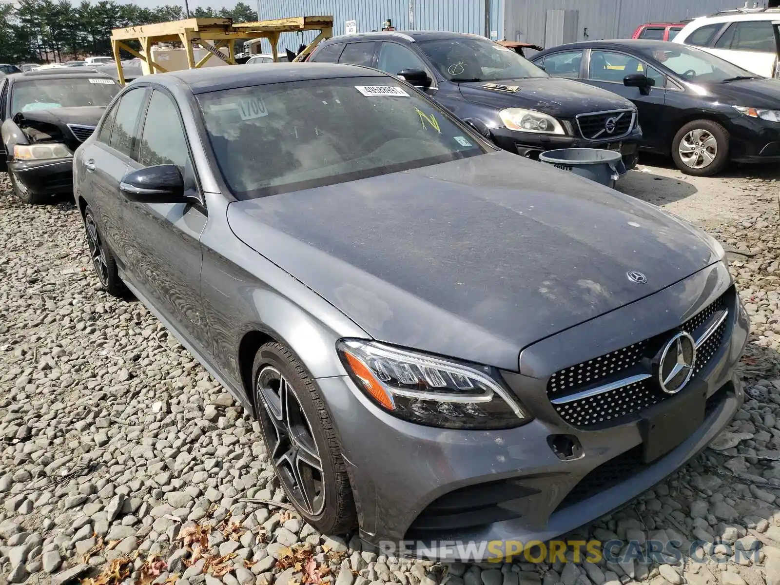 1 Photograph of a damaged car 55SWF8EB4KU322659 MERCEDES-BENZ C-CLASS 2019