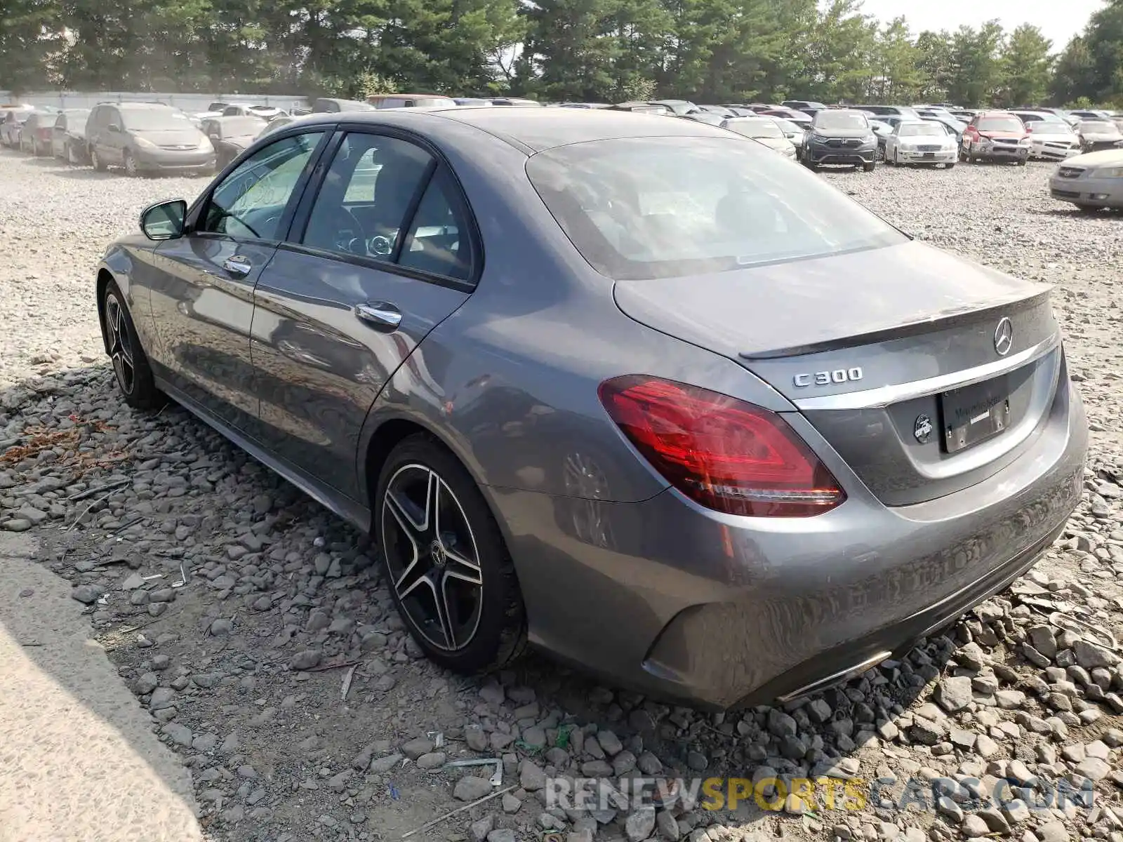 3 Photograph of a damaged car 55SWF8EB4KU322659 MERCEDES-BENZ C-CLASS 2019