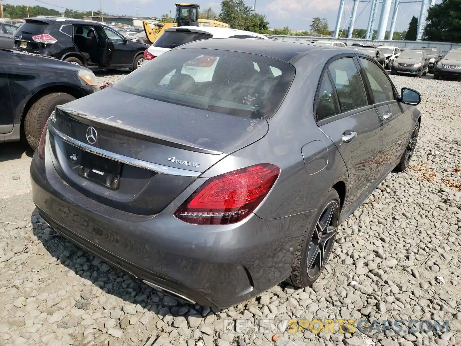 4 Photograph of a damaged car 55SWF8EB4KU322659 MERCEDES-BENZ C-CLASS 2019