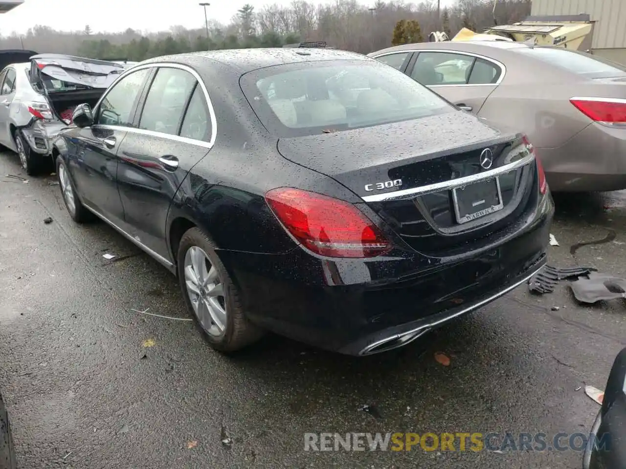 3 Photograph of a damaged car 55SWF8EB5KU282883 MERCEDES-BENZ C-CLASS 2019