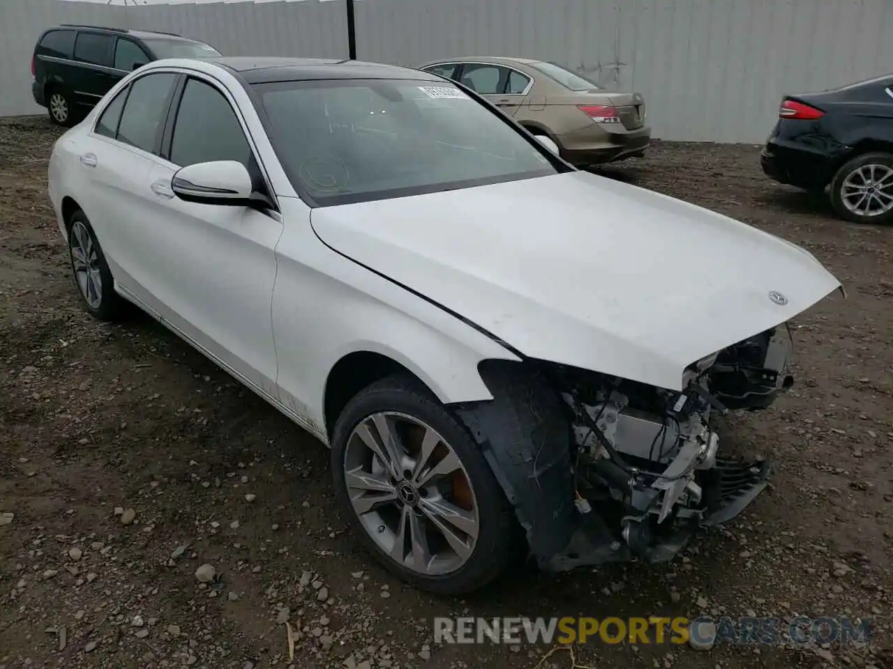 1 Photograph of a damaged car 55SWF8EB5KU284830 MERCEDES-BENZ C-CLASS 2019