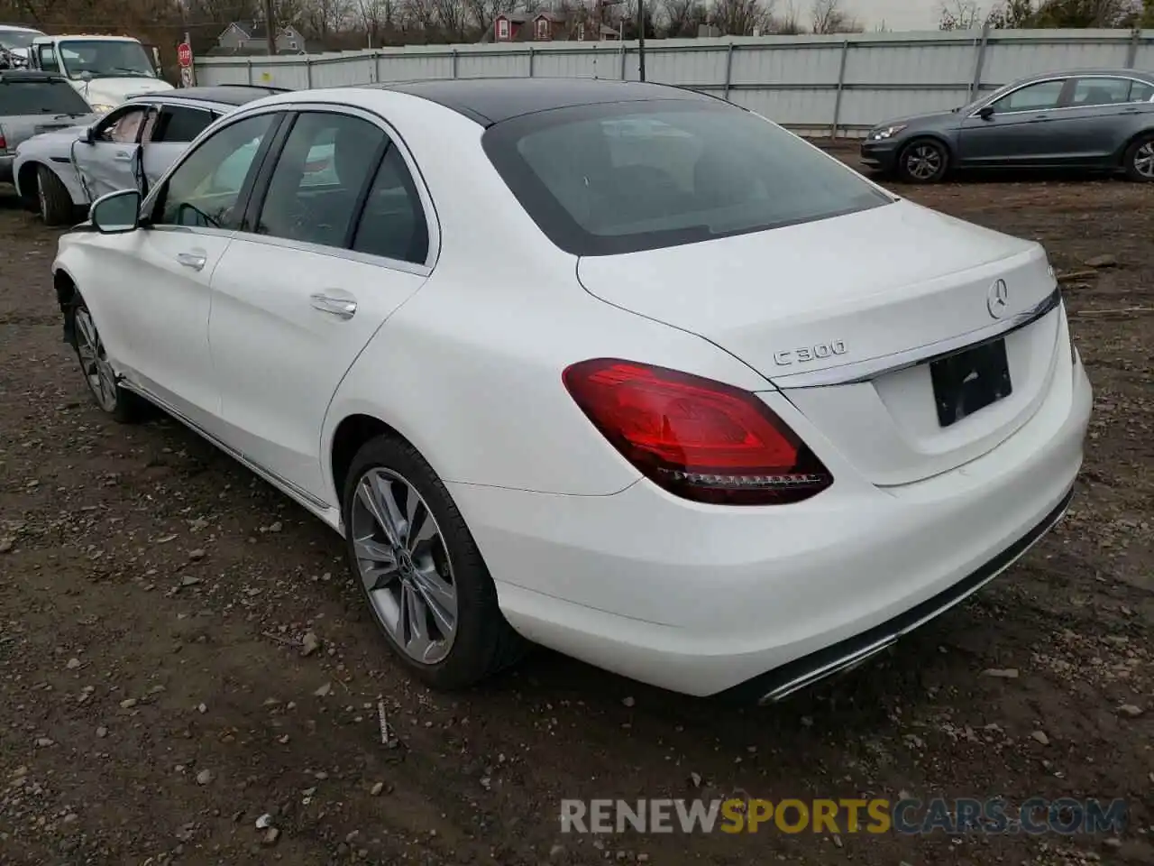 3 Photograph of a damaged car 55SWF8EB5KU284830 MERCEDES-BENZ C-CLASS 2019