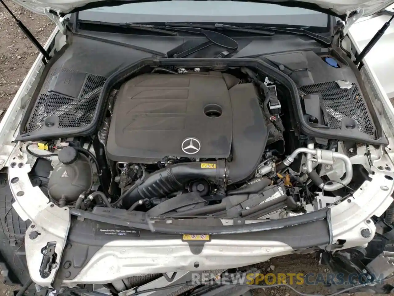 7 Photograph of a damaged car 55SWF8EB5KU284830 MERCEDES-BENZ C-CLASS 2019