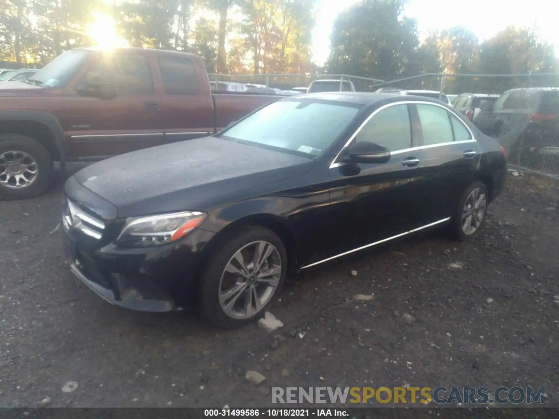 2 Photograph of a damaged car 55SWF8EB5KU291292 MERCEDES-BENZ C-CLASS 2019