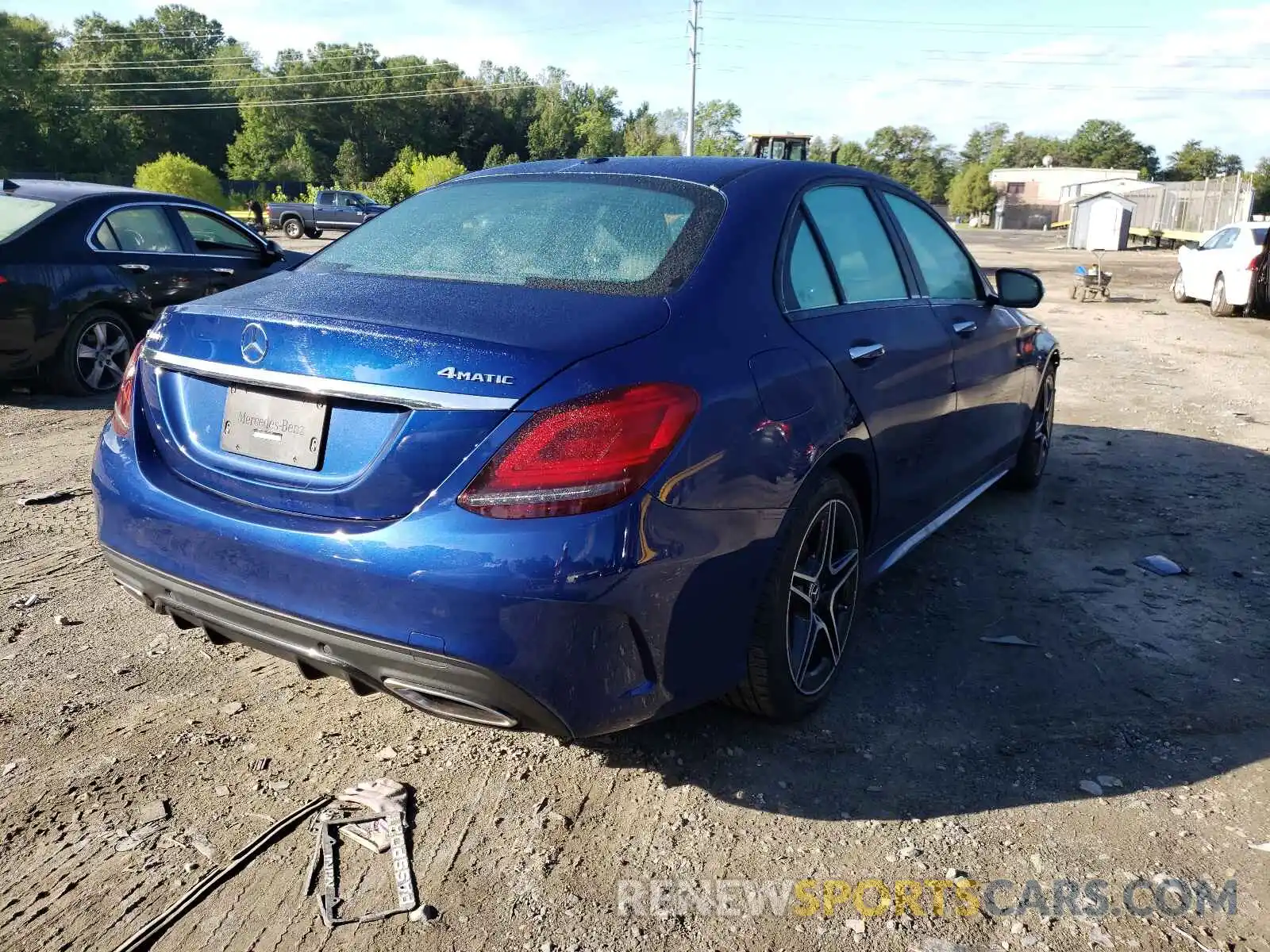 4 Photograph of a damaged car 55SWF8EB5KU292121 MERCEDES-BENZ C-CLASS 2019