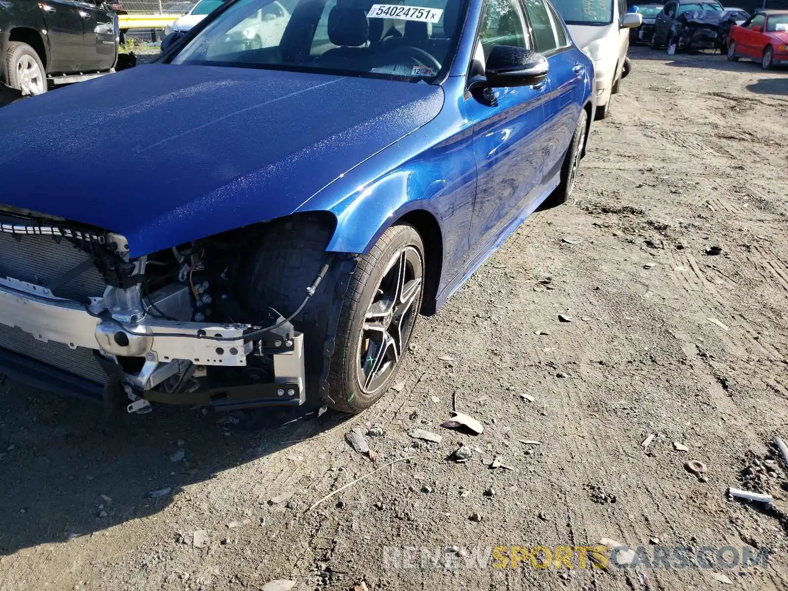 9 Photograph of a damaged car 55SWF8EB5KU292121 MERCEDES-BENZ C-CLASS 2019