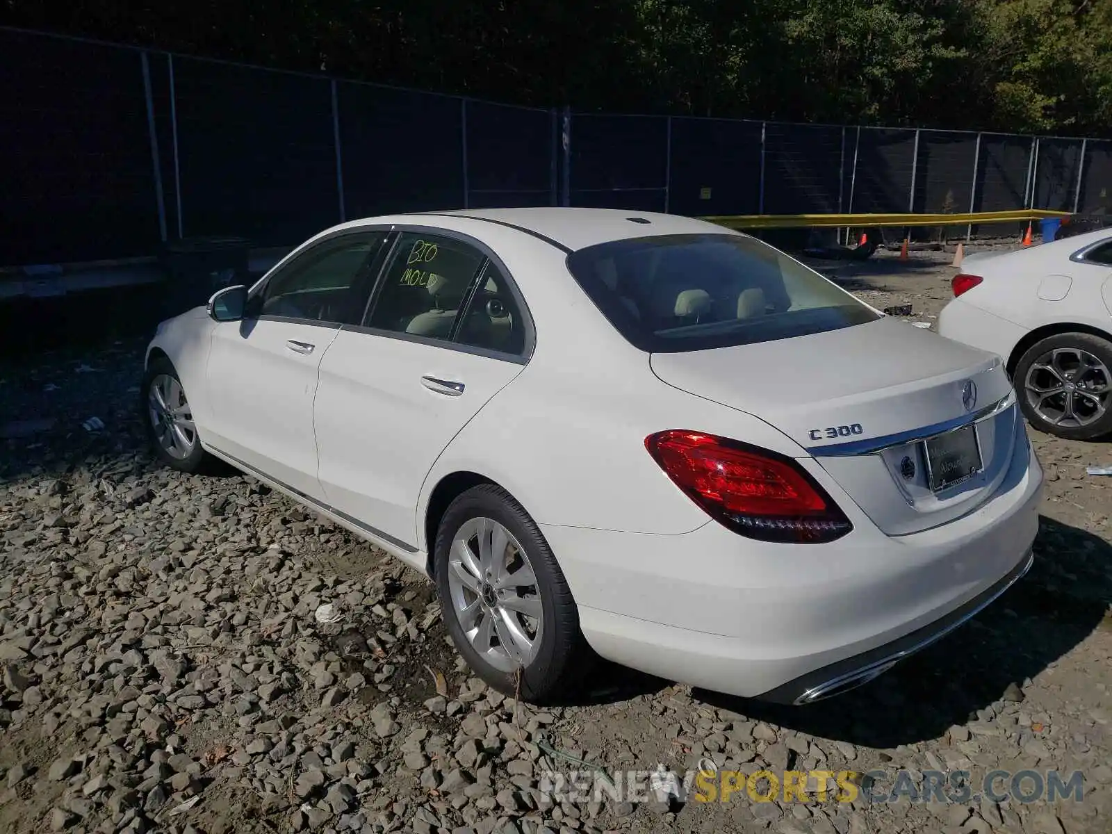 3 Photograph of a damaged car 55SWF8EB5KU293138 MERCEDES-BENZ C-CLASS 2019