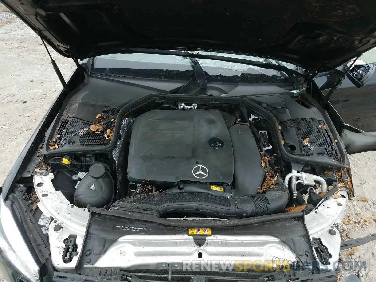 7 Photograph of a damaged car 55SWF8EB5KU299120 MERCEDES-BENZ C CLASS 2019