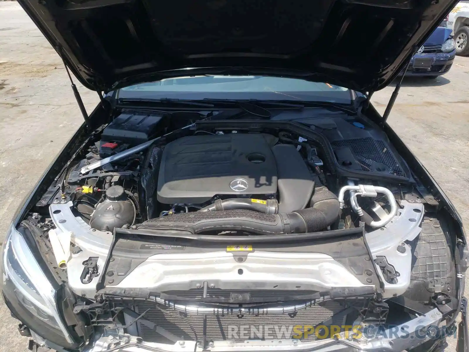 7 Photograph of a damaged car 55SWF8EB5KU300914 MERCEDES-BENZ C-CLASS 2019