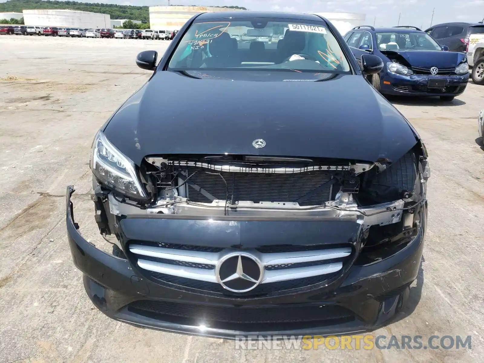 9 Photograph of a damaged car 55SWF8EB5KU300914 MERCEDES-BENZ C-CLASS 2019