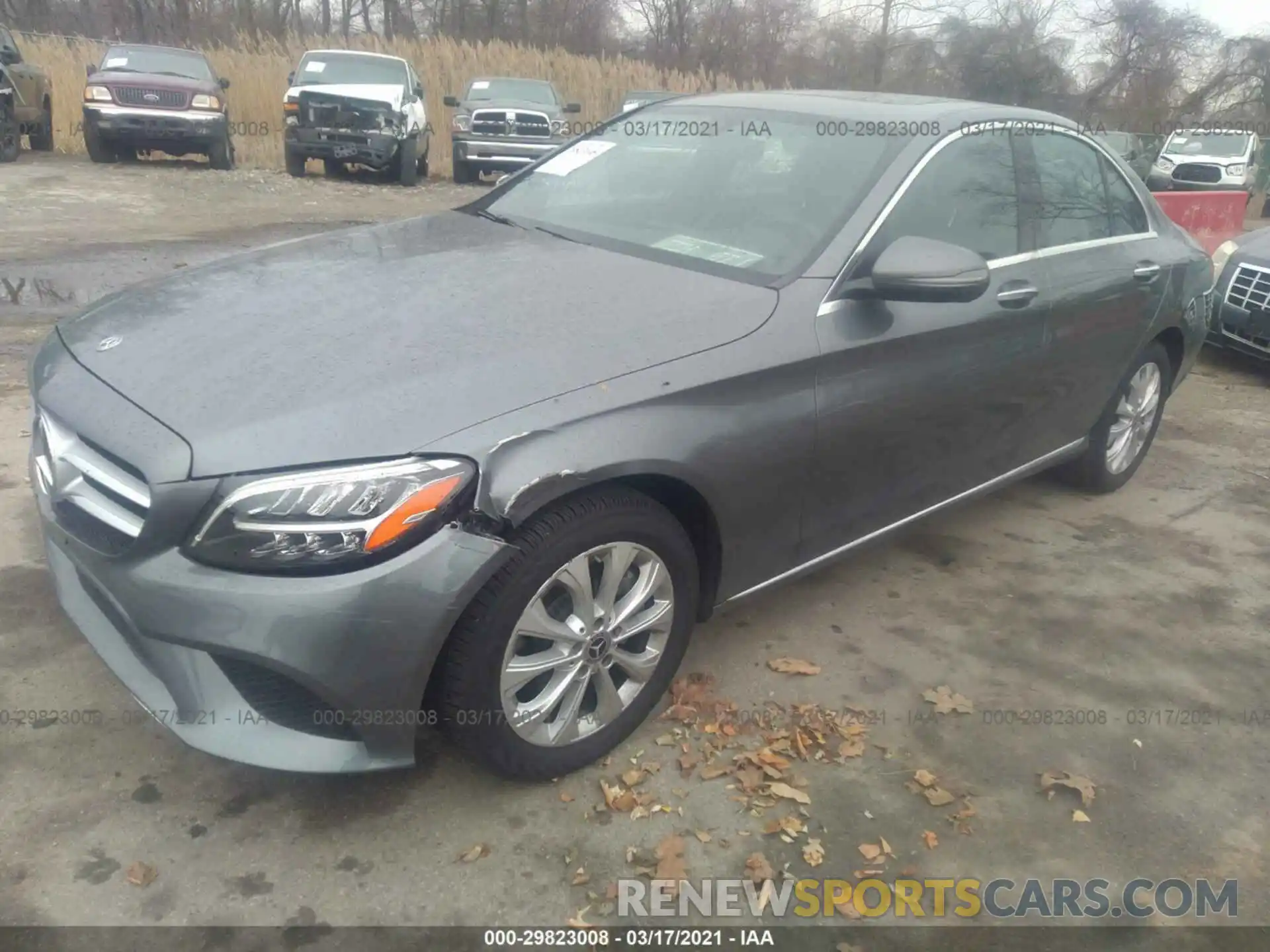 2 Photograph of a damaged car 55SWF8EB5KU304588 MERCEDES-BENZ C-CLASS 2019