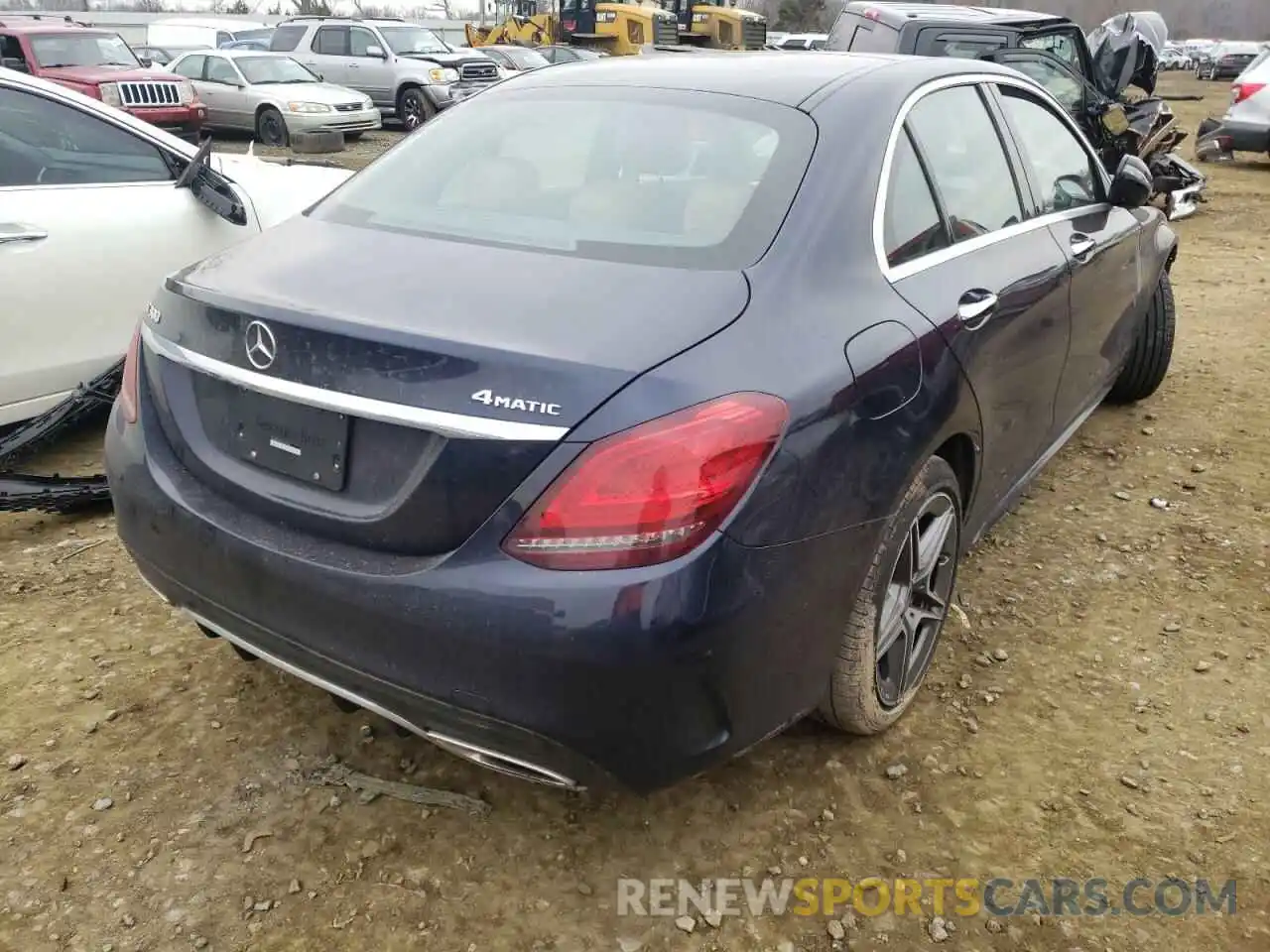 4 Photograph of a damaged car 55SWF8EB5KU305692 MERCEDES-BENZ C-CLASS 2019