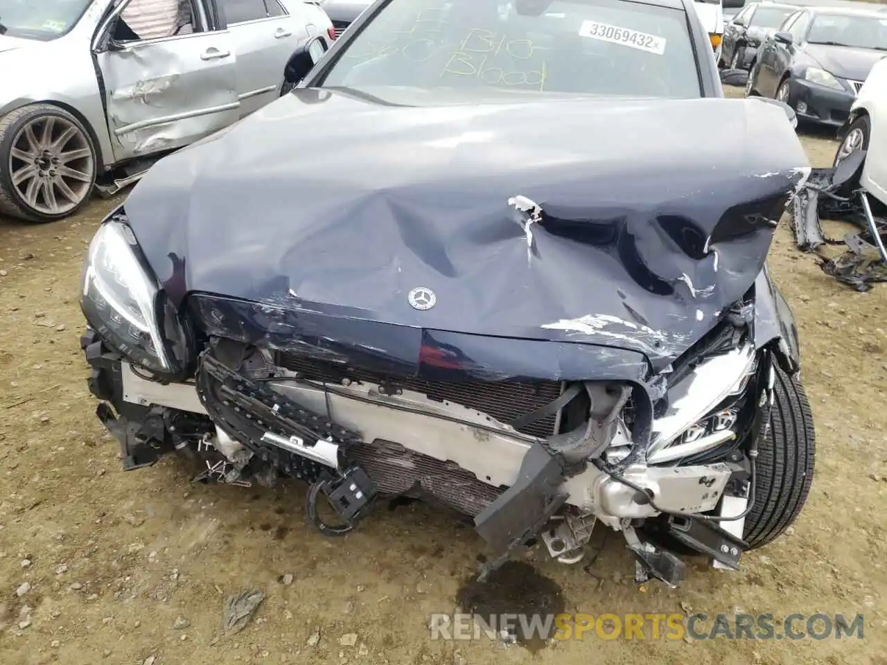 9 Photograph of a damaged car 55SWF8EB5KU305692 MERCEDES-BENZ C-CLASS 2019