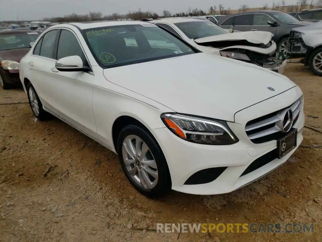 1 Photograph of a damaged car 55SWF8EB5KU306549 MERCEDES-BENZ C-CLASS 2019