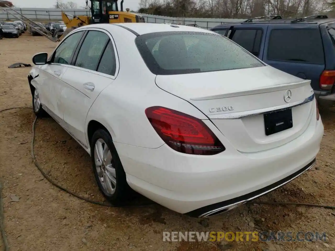 3 Photograph of a damaged car 55SWF8EB5KU306549 MERCEDES-BENZ C-CLASS 2019