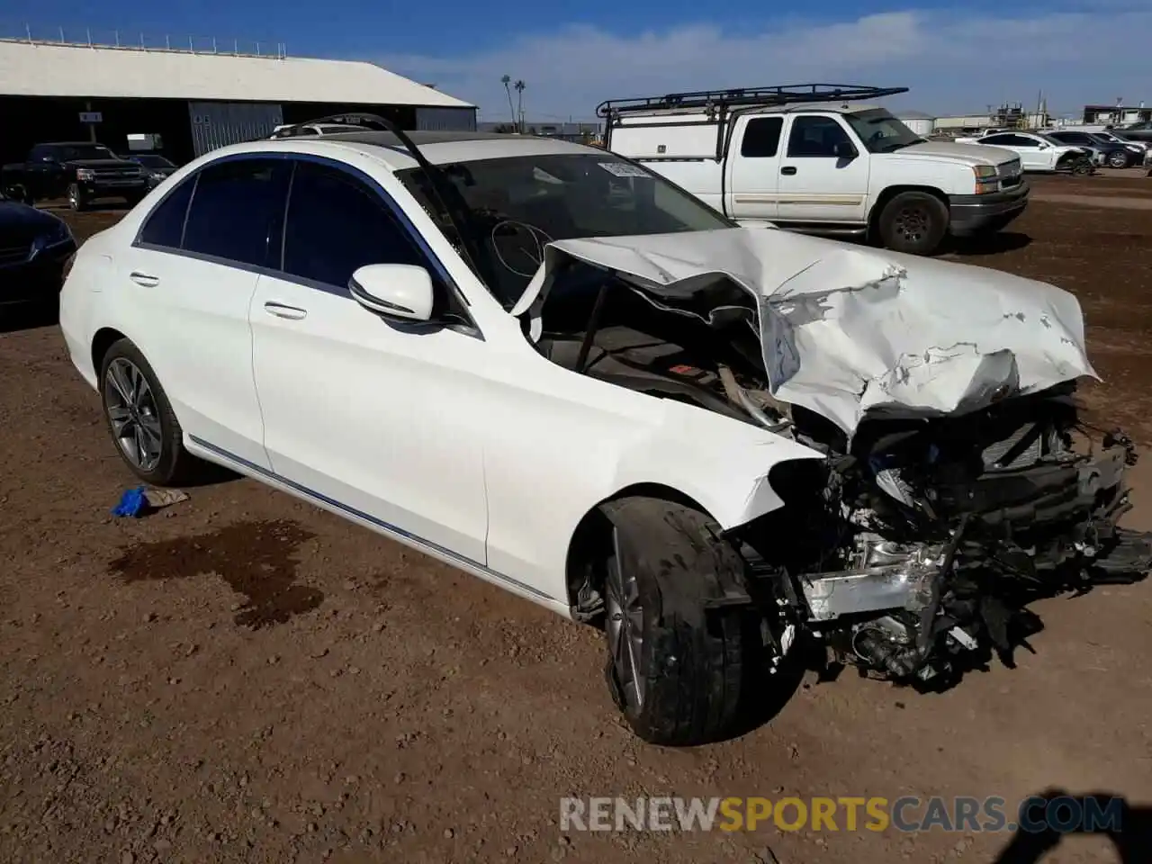 1 Photograph of a damaged car 55SWF8EB5KU310858 MERCEDES-BENZ C-CLASS 2019