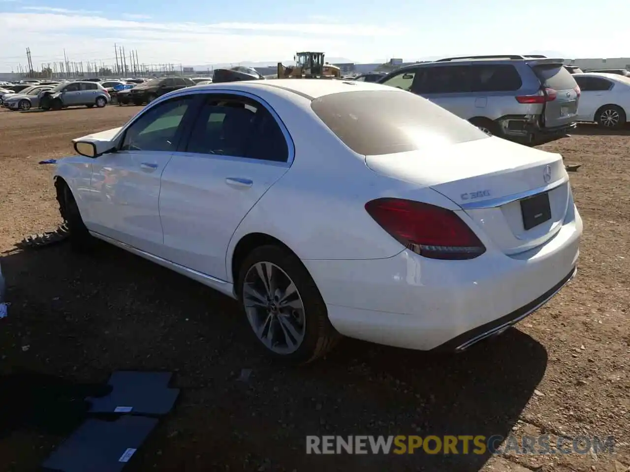 3 Photograph of a damaged car 55SWF8EB5KU310858 MERCEDES-BENZ C-CLASS 2019