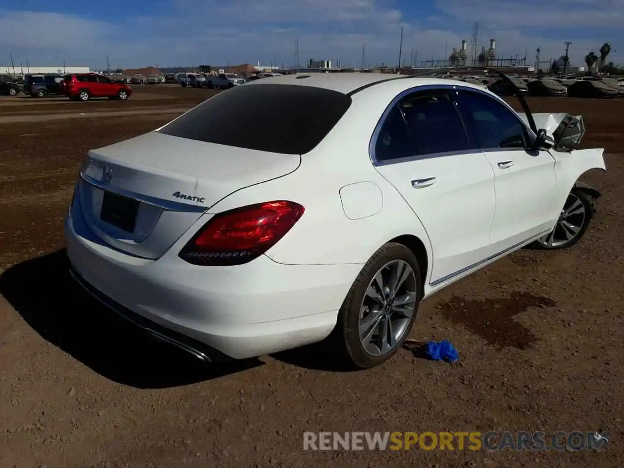 4 Photograph of a damaged car 55SWF8EB5KU310858 MERCEDES-BENZ C-CLASS 2019