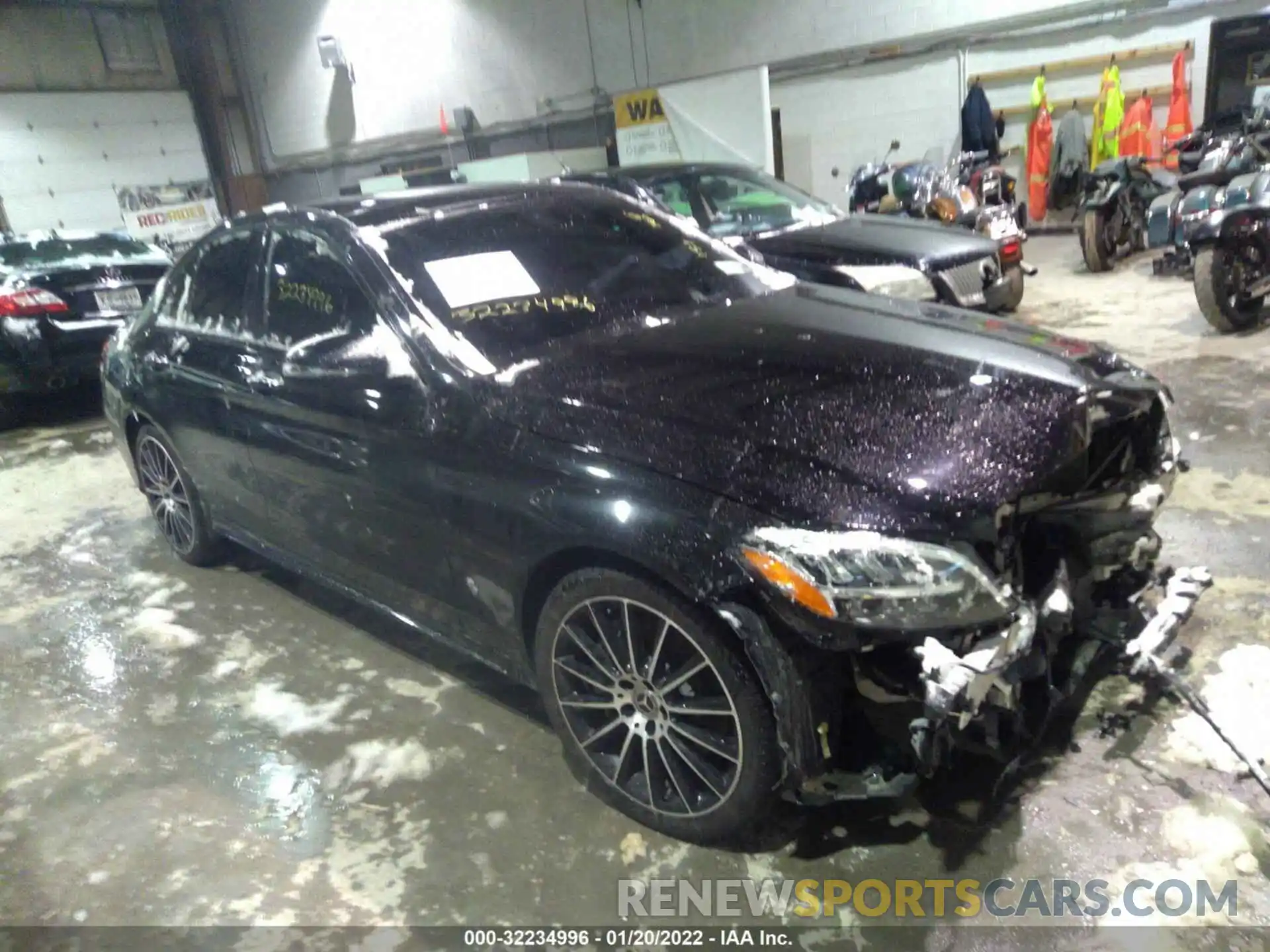 1 Photograph of a damaged car 55SWF8EB5KU316241 MERCEDES-BENZ C-CLASS 2019