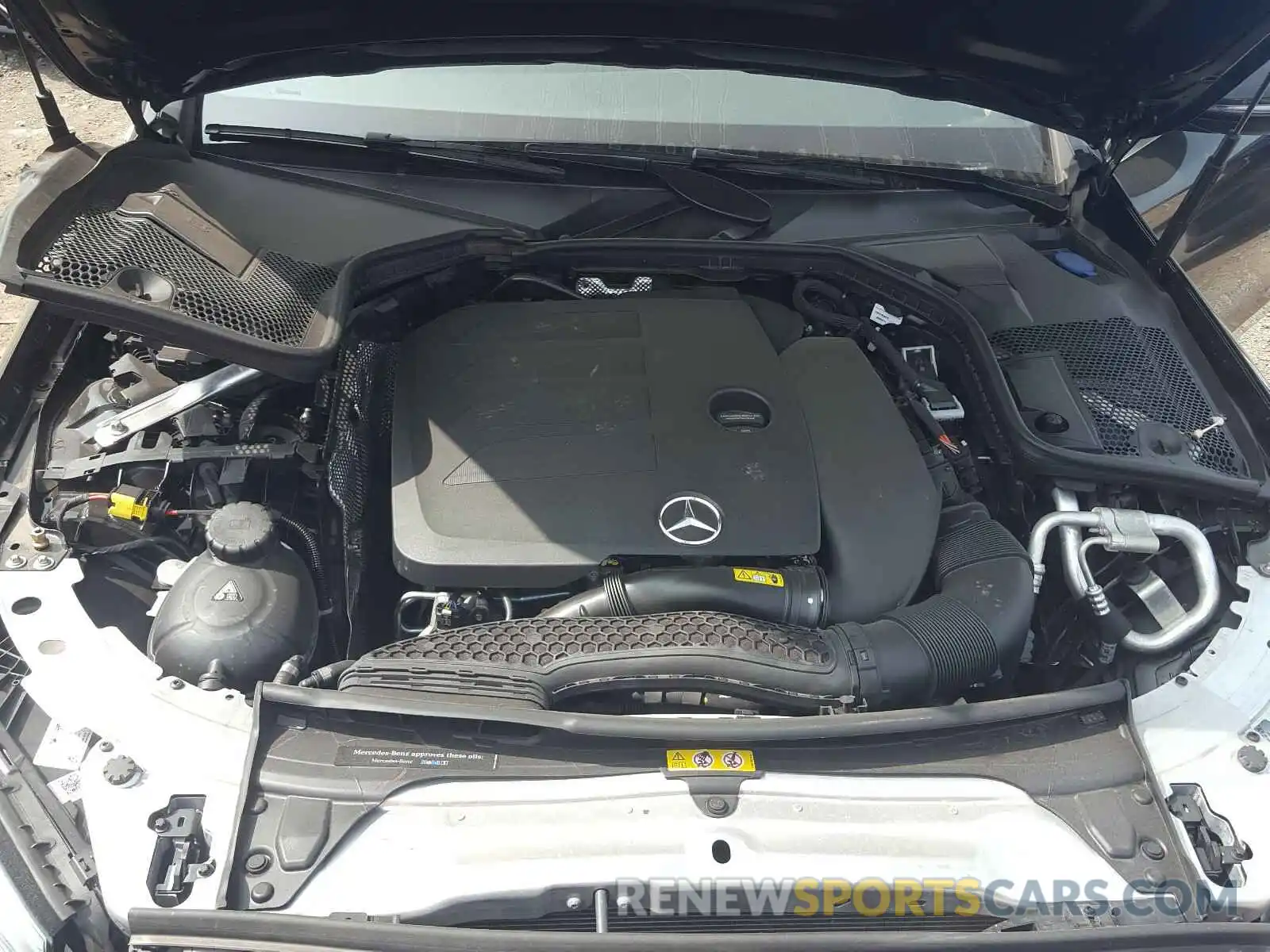 7 Photograph of a damaged car 55SWF8EB5KU316384 MERCEDES-BENZ C CLASS 2019