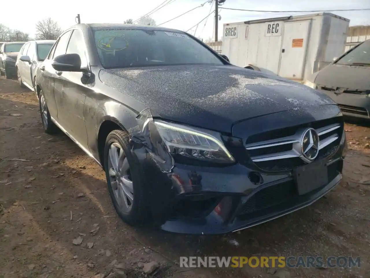 1 Photograph of a damaged car 55SWF8EB5KU316630 MERCEDES-BENZ C-CLASS 2019