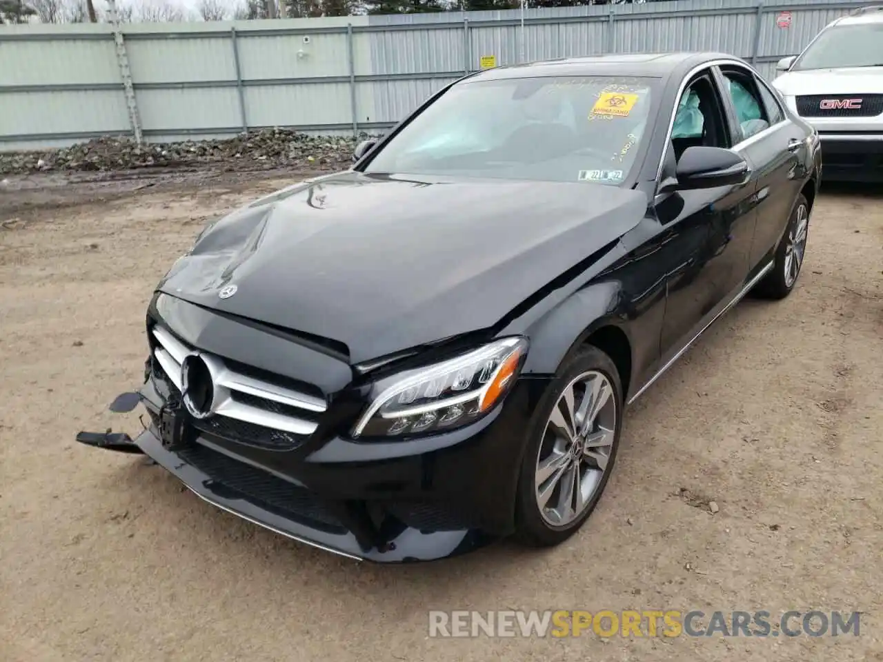 2 Photograph of a damaged car 55SWF8EB5KU316689 MERCEDES-BENZ C-CLASS 2019