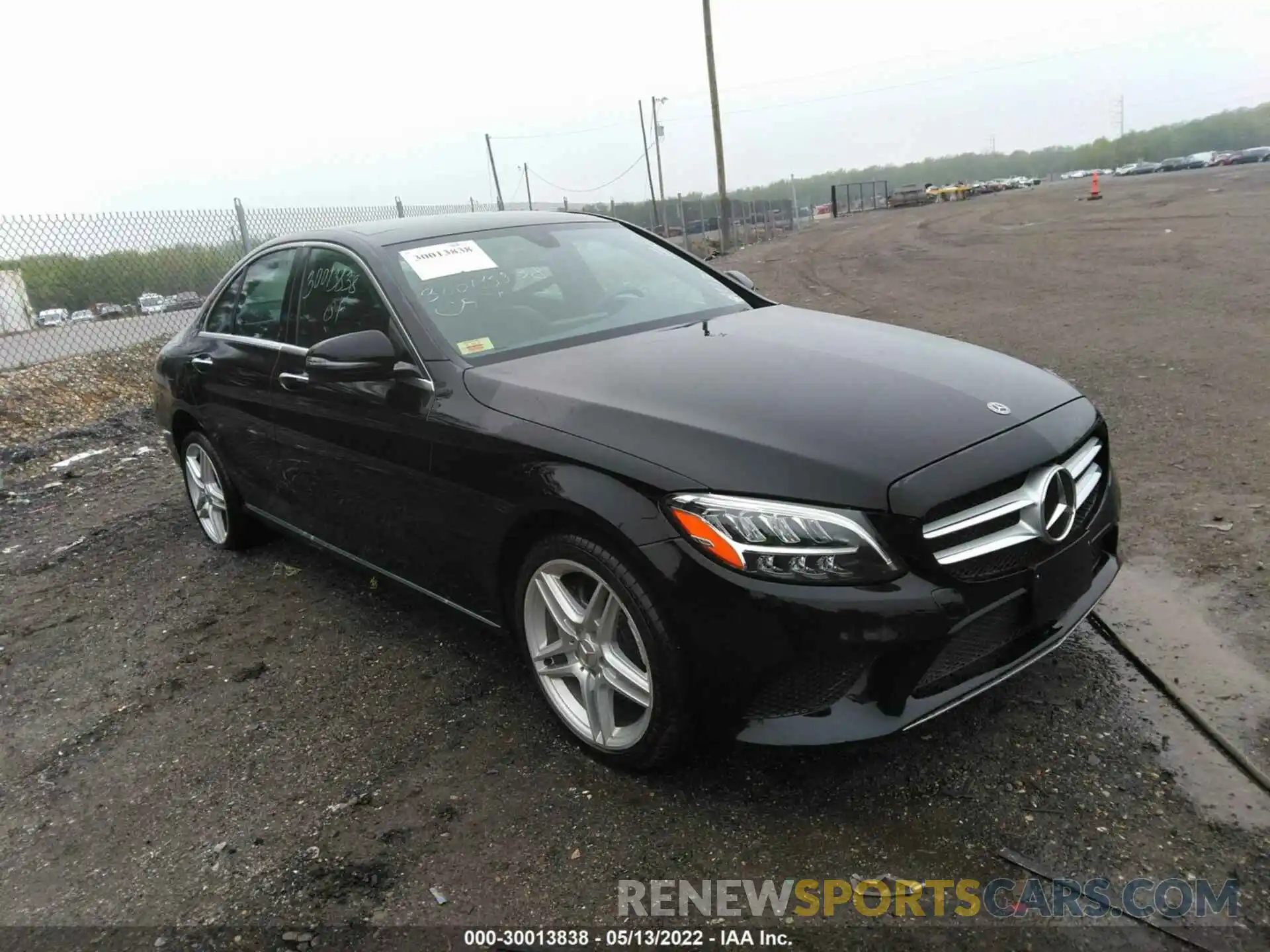 1 Photograph of a damaged car 55SWF8EB5KU318216 MERCEDES-BENZ C-CLASS 2019